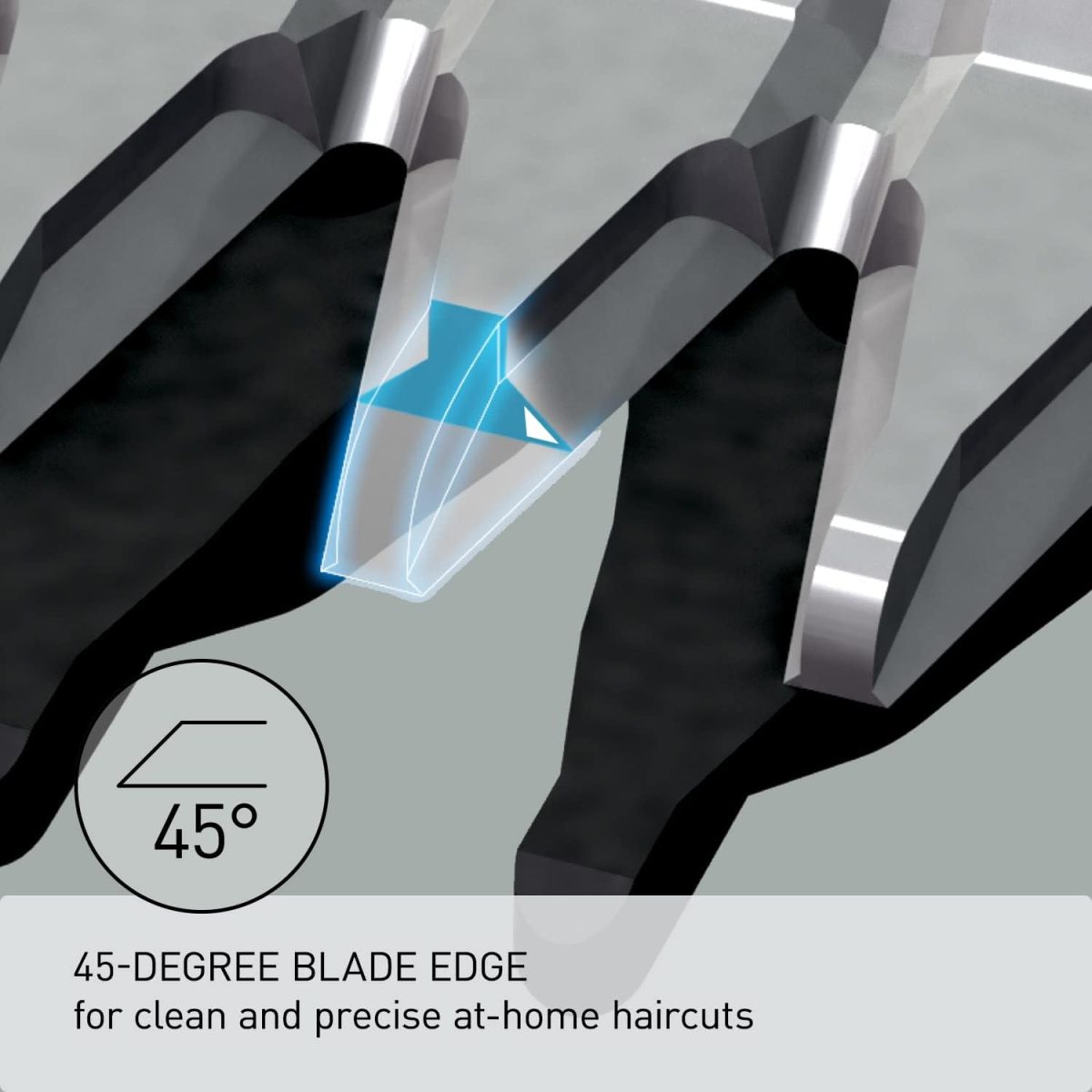 ⁦Panasonic Performance Hair Clippers with 2 Attachments and Adjustable Length Settings, Corded or Cordless Trimmer for Hair and Beard - ER-GC63-H (Silver)⁩ - الصورة ⁦3⁩