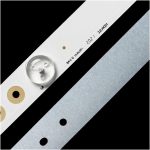 ⁦3V TV Backlight LED Strip for Hi.sen/se 55inch 8leds 2015CHI550-B81-3228 LM41-00182A LED55K300YU LED55K300UD LED55K5100U LED55EC52⁩ - الصورة ⁦2⁩