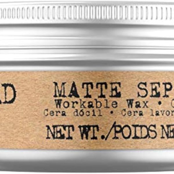 Bed Head for Men by Tigi Matte Separation Mens Hair Wax for Firm Hold 85 g