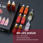 ⁦Reddhoon BB Lips Serum Kit, Semi Permanent Make-up Treatment, Lip Gloss BB Lip Serum for Lip Pigment, Including 4 Colors Liquid Lip Pigments, Exfoliating Gel and Booster⁩ - الصورة ⁦2⁩