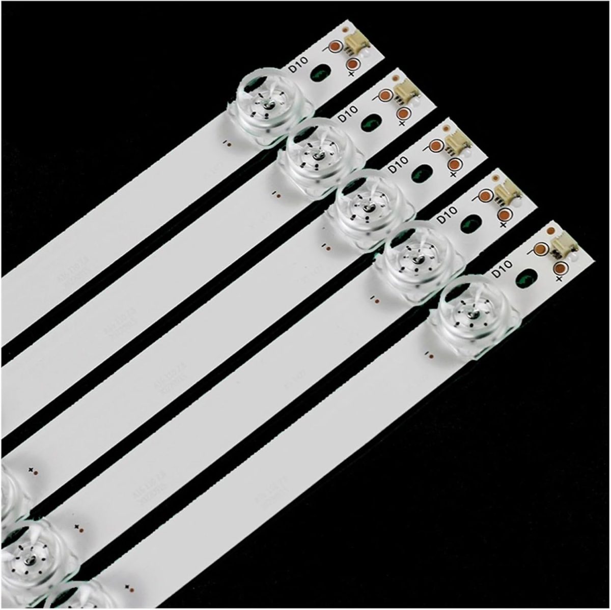 ⁦5pcs 1056mm Square Lens Led Backlight Strips for H.ai/er 55inch CRH-BK55S1U51S3030T05107BE HZ55A67 HZ55H55⁩ - الصورة ⁦4⁩