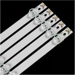 ⁦5pcs 1056mm Square Lens Led Backlight Strips for H.ai/er 55inch CRH-BK55S1U51S3030T05107BE HZ55A67 HZ55H55⁩ - الصورة ⁦4⁩
