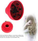 ⁦Cozy Hairdryer with Diffuser for Curly Hair Professional Universal Hair Diffuser, New Silicone Folding Hairdryer Hair Blower Diffuser Cover Styling Hairdressing Tool, For Curly Hair and Natural Hair⁩ - الصورة ⁦7⁩