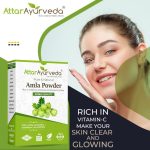 ⁦Attar Ayurveda Pure Amla Powder For Hair Growth | 100% Natural, No Preservatives (250 Gram)⁩ - الصورة ⁦4⁩