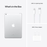 ⁦Apple 2021 iPad (10.2-inch, Wi-Fi + Cellular, 256GB) - Silver (9th Generation) (Renewed)⁩ - الصورة ⁦9⁩