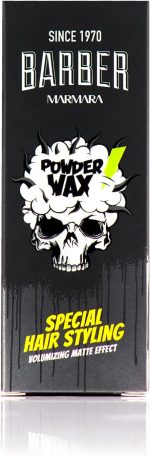 ⁦BARBER MARMARA Hair Powder 20gr | Matt Effect Styling for Women & Men | Volume & Modeling | Barber Shop Matte Look⁩ - الصورة ⁦2⁩