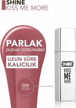 ⁦Flormar Shine Kiss Me More Liquid Lipstick 004 Fall Rose⁩ - الصورة ⁦4⁩