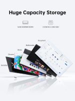 ⁦ACEMAGIC Laptop, 16GB DDR4 512GB SSD 16.0inch Laptop Computer, Windows 11 Laptop with Intel 12th N97 Processor(Up to 3.6GHz), 1920P FHD Display, Metal Shell, WiFi 6, USB3.2, Type_C, Long Battery Life⁩ - الصورة ⁦5⁩
