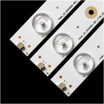 ⁦3V TV Backlight LED Strip for Hi.sen/se 55inch 8leds 2015CHI550-B81-3228 LM41-00182A LED55K300YU LED55K300UD LED55K5100U LED55EC52⁩ - الصورة ⁦3⁩