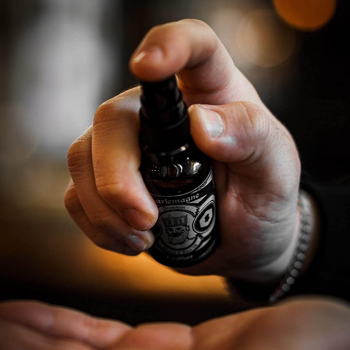 ⁦Charlemagne Beard Oil – 100% Vegan Vanilla Tobacco Fragrance – Natural Stimulates Growth – Men's Beard Oil Vegan – Made in Germany⁩ - الصورة ⁦3⁩