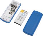 ⁦Smallest Mobile Phone, Miniature Phone Music Player Portable for Home (Blue)⁩ - الصورة ⁦9⁩