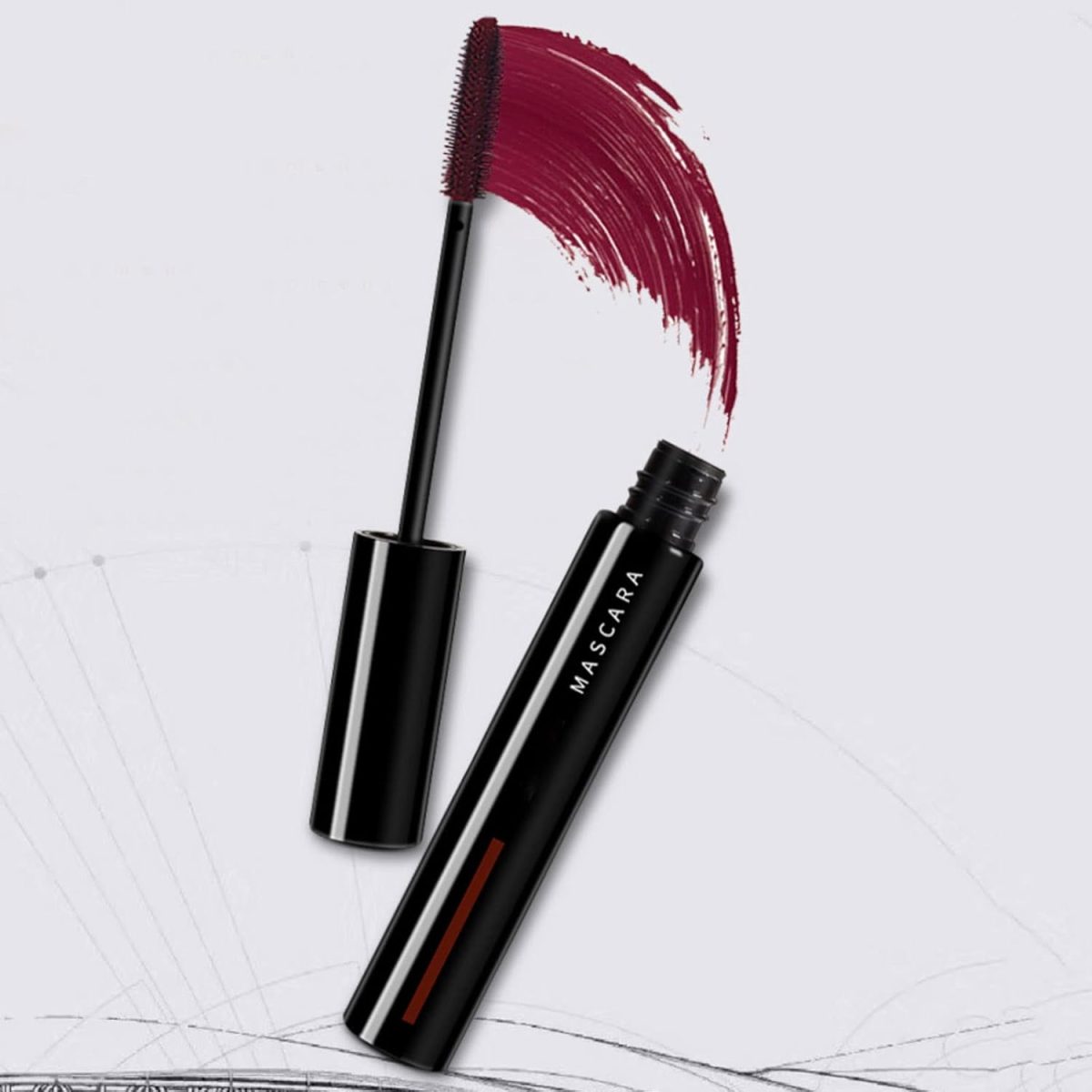 ⁦BeauFairy Mascara, 4 Colors, 3D Color Nature Mascara, Length Waterproof Definitiating, Volumizing False Lash Effect, Telescopic High Precision⁩ - الصورة ⁦8⁩