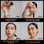⁦NYX PROFESSIONAL MAKEUP Total Control Pro Drop Foundation, Skin-True Buildable Coverage - Deep Rich⁩ - الصورة ⁦5⁩