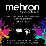 ⁦Mehron Makeup CreamBlend Stick - Body Paint (.75oz) (White)⁩ - الصورة ⁦7⁩