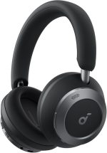 soundcore Space One Pro by Anker, Adaptive Active Noise Cancelling Headphones, Super Foldable Design, 60H Lossless Audio, Ultra-Fast Charging, Hi-Res Wireless Audio with LDAC, Comfortable Fit