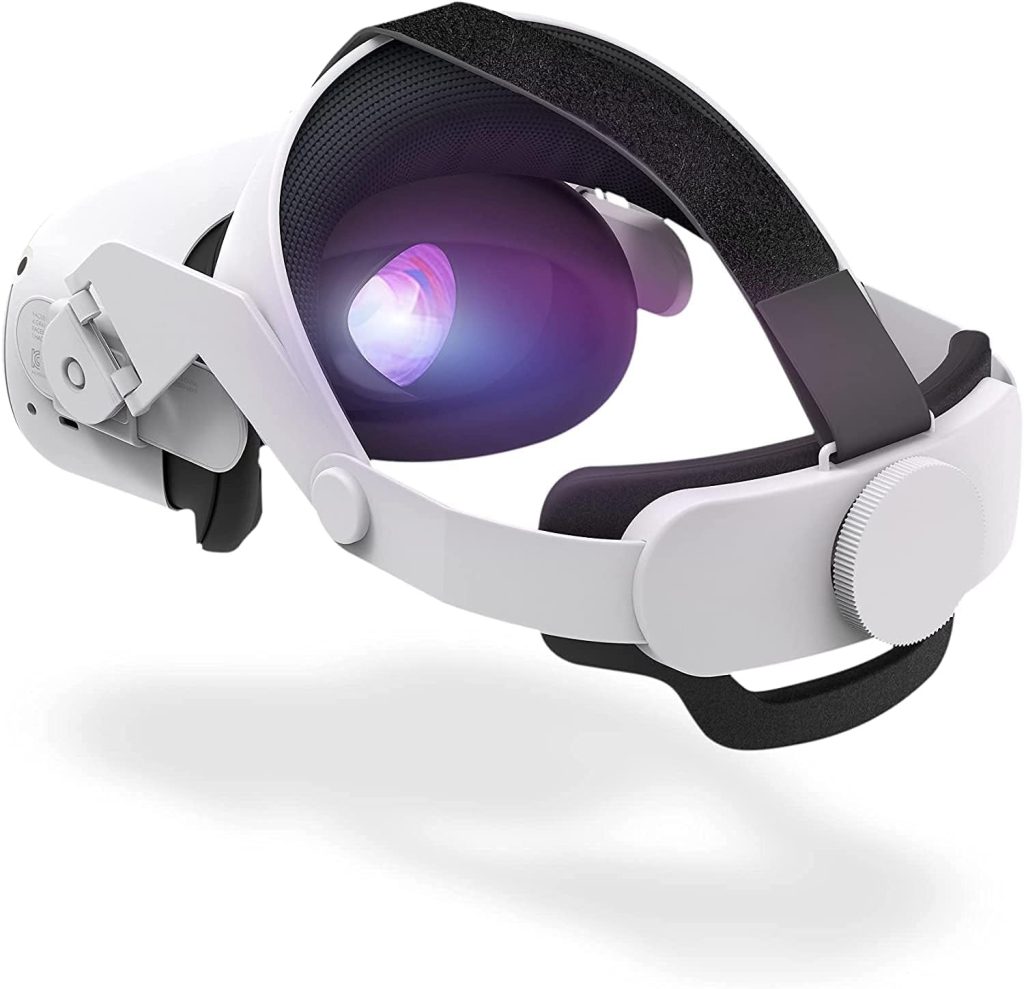 For Oculus Quest 2 Head Strap - B5-PRO Halo Strap for Oculus Quest 2 - Ideal Replacement for Oculus Quest 2 Elite Strap - Comfortable/Lightweight/Reduce Pressure