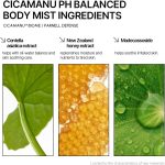 ⁦Parnell Cicamanu pH Balanced Body Mist for Body & Back Acne, Centella Asiatica, LHA Treatment for Bacne, 5.07 fl.oz, Unscented, Alcohol-Free⁩ - الصورة ⁦4⁩