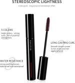 ⁦BeauFairy Mascara, 4 Colors, 3D Color Nature Mascara, Length Waterproof Definitiating, Volumizing False Lash Effect, Telescopic High Precision⁩ - الصورة ⁦3⁩