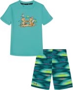 Under Armour boys UA VOLLEY SET Rash Guard Set