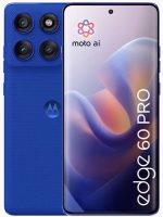 Motorola Edge 60 Pro DUAL-SIM 512GB ROM + 12GB RAM (GSM only | No CDMA) Factory Unlocked 5G SmartPhone (Pantone Dazzling Blue) - International Version