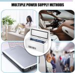 ⁦HGJDKSJ Portable Fridge, Insulin Refrigerated Box with Battery, Car, Travel, Home Mini Medicine Refrigerator and Insulin Cooler, Suitable for Insulin, Interferon, Eye Drops Storage,2batteries⁩ - الصورة ⁦4⁩