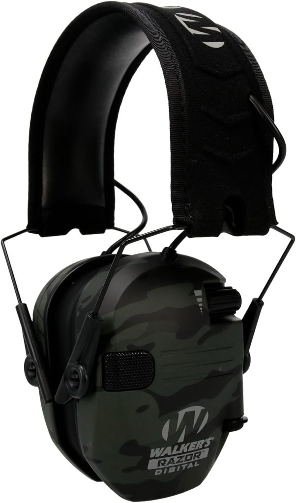Walker's Razor Digital Electronic Muff - MultiCamCamo Grey (GWP-DRSEM-MCCG)