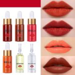 ⁦Reddhoon BB Lips Serum Kit, Semi Permanent Make-up Treatment, Lip Gloss BB Lip Serum for Lip Pigment, Including 4 Colors Liquid Lip Pigments, Exfoliating Gel and Booster⁩ - الصورة ⁦3⁩