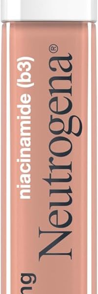 Neutrogena Clear Coverage Color Correcting Concealer Makeup, Lightweight Concealer with Niacinamide for Dark Spots, Oil-, Fragrance-, Paraben- & Phthalate-Free, Peach, 0.24 fl. oz