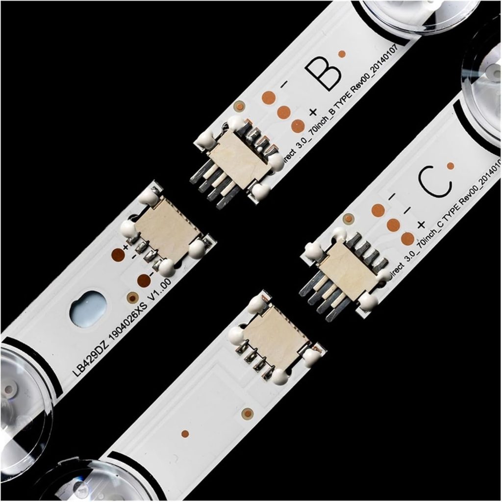 SHYHHTS 6V 24pcs LED Backlight Tv Spare Parts Pairs for L/G 70LB For IN/NOTE.K DIRECT 3.0 70INCH 70GB7200 70LB650V 70LB7100 70GB6500