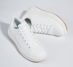 ⁦LUCKY STEP Women's Platform Sneakers Rhinestone Fashion Chunky Casual Sparkly Retro Braided Walking Shoes⁩ - الصورة ⁦5⁩
