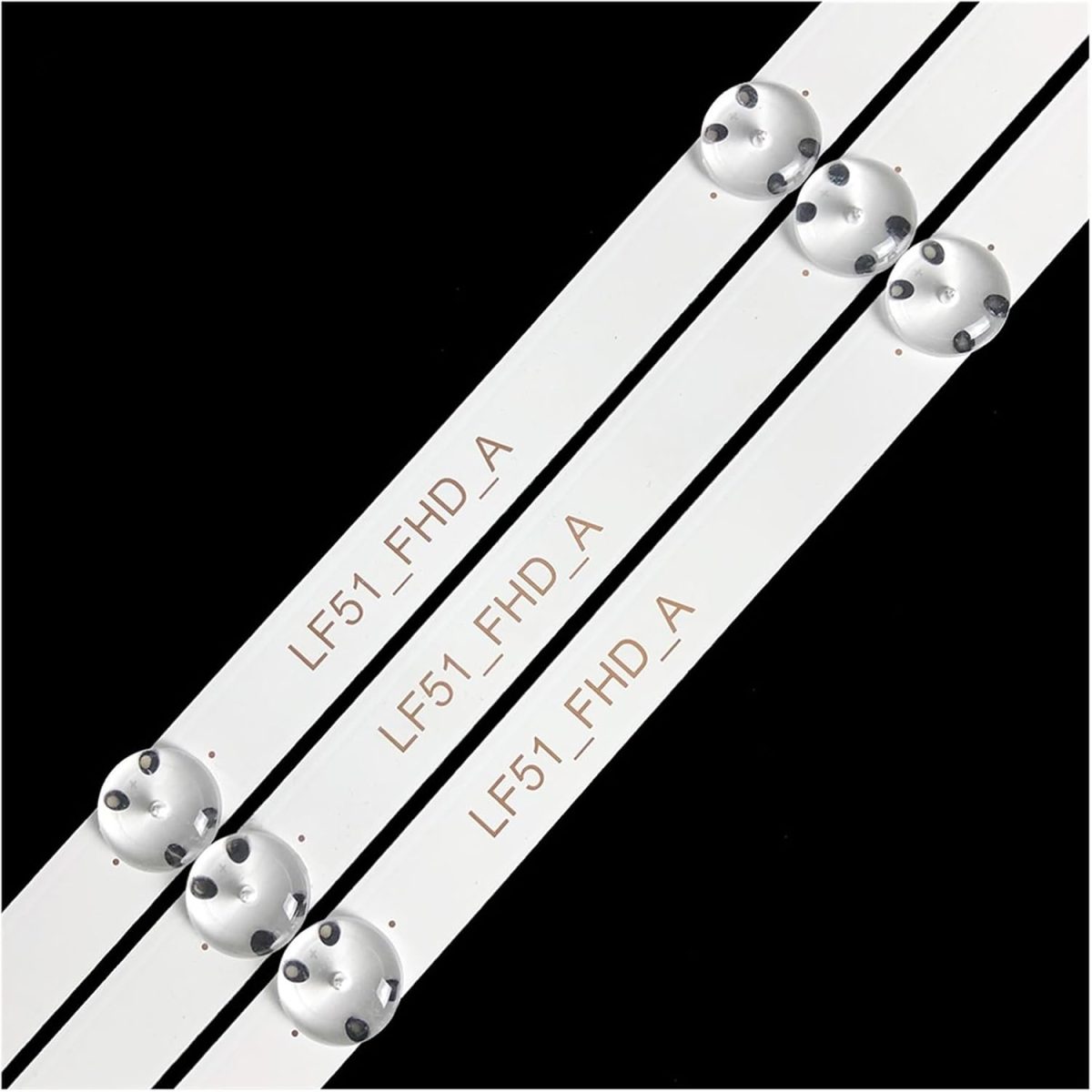 ⁦3pcs Led Backlight Strip For 43LF510V 43LF5100 43LH5100 43LJ515V 43LH520V 43LH570V 43LH590 43LH511T 43LH51_FHD_A B⁩ - الصورة ⁦3⁩