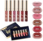 ⁦Excefore Matte Liquid Lipstick Set, 6PCS Excellent Long Lasting & Waterproof Sweatproof Summer Proof Lip Gloss, Beauty Cosmetics Makeup Set, Lightweight Professional Moisturizing Makeup Lips Gift Kit⁩ - الصورة ⁦2⁩