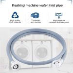⁦Lonimia Premium Quality Extra Long Universal Washing Machine/Dishwasher Inlet Fill Hose 2.5 Metre,Adapter For Fully Automatic Washing Machine,Reliable Dishwasher Explosion-proof Extension Tube⁩ - الصورة ⁦5⁩