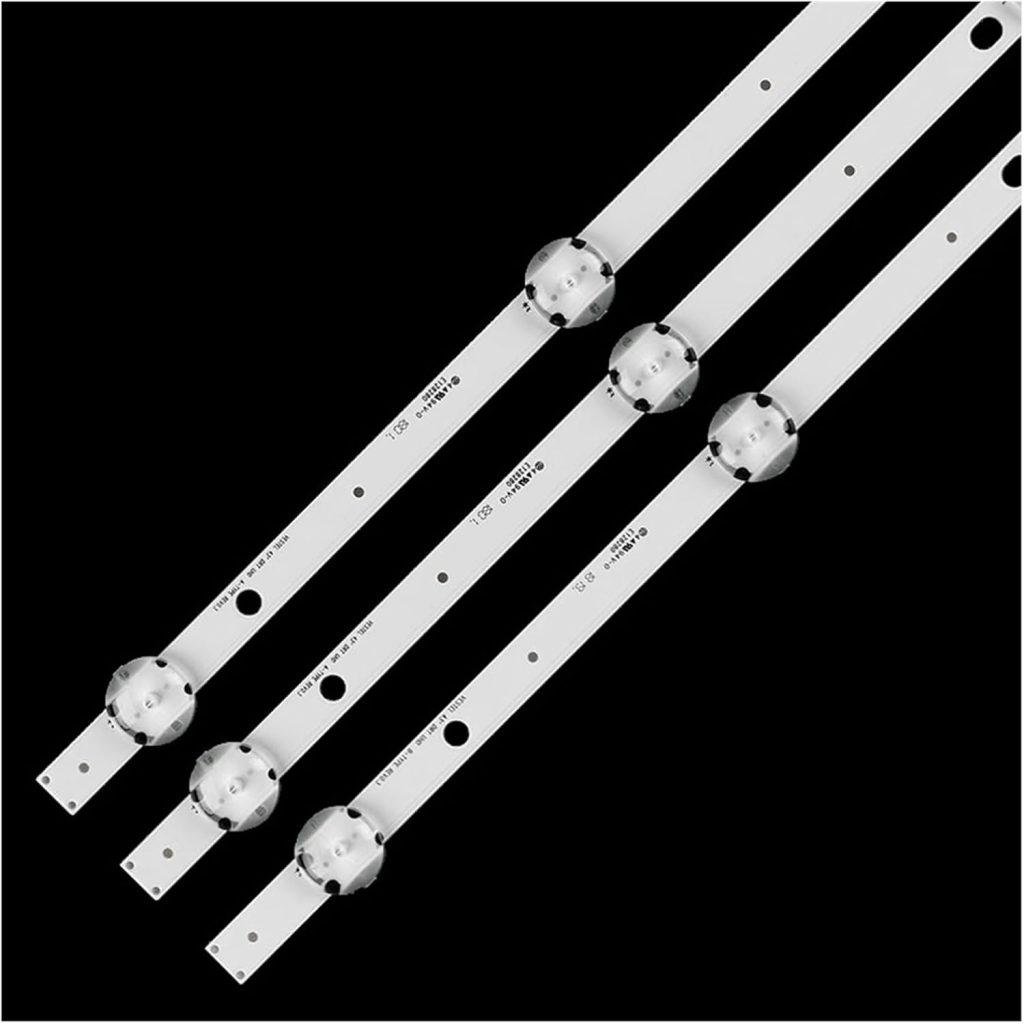 SHYHHTS 2Pairs TV Backlight Led Strip for Ve.s/tel 43inch For Ve.s/tel 43" DRT UHD A-TYPE REV0.3 LT-43C870 E43UHDHDRS2Q 43A06USB 43U6863DB
