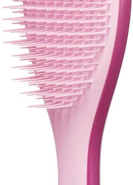 Tangle Teezer | The Wet Detangler Hairbrush for Wet & Dry Hair | For All Hair Types | Eliminates Knots & Reduces Breakage | Raspberry Rouge