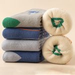 ⁦5 Pairs of Children's Socks, Fashion Fleece Thickened Warm Fabric, Autumn And Winter New Mid-Calf Socks, Daily Wear, M⁩ - الصورة ⁦5⁩