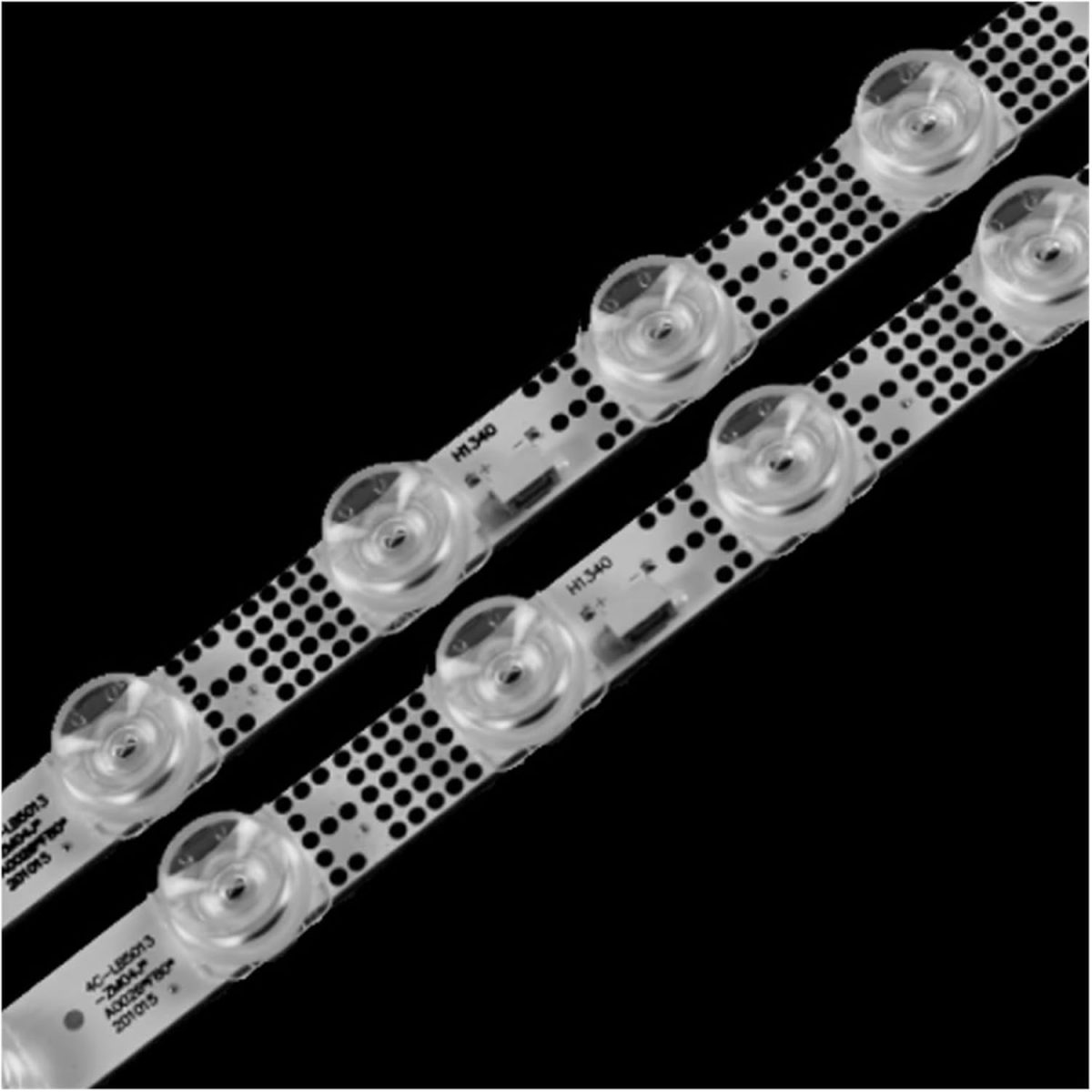 ⁦SHYHHTS 2pcs Led Backlight TV For GIC50LB45-3030F2.1D-V1 4C-LB5013-ZM04J 50L8 50F9 50P615 50S315C 50A3 50G63 50S435 50S525 50S434 50G61⁩ - الصورة ⁦2⁩