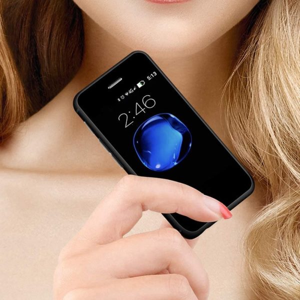 2.5Inch Core 1GB+8GB Mini Ultra-Thin 1050MAH Smartphone S9X Black
