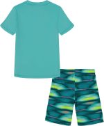 ⁦Under Armour boys UA VOLLEY SET Rash Guard Set⁩ - الصورة ⁦2⁩