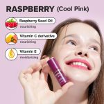 ⁦I DEW CARE Lip Gloss - Glow Easy Raspberry | Jojoba Seed Oil, Vitamin C, Pigmented Glossy Stain, Hydrating, Korean Makeup, Pink Color, Moisturizing, Nourishing, 0.20 FL Oz⁩ - الصورة ⁦4⁩