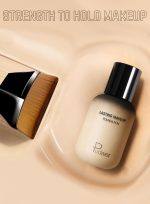 ⁦L&Wen Foundation Liquid with Magic Traceless Makeup Brush, Natural Lightweight Base Makeup Gift Set, Long Lasting, Moisturizing Nourishing, Cover Blemishes, Hide Pores 2WL⁩ - الصورة ⁦2⁩