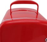 ⁦fannay 4L Mini Fridge, 36W DC12V Portable Cooler and Warmer with AC DC Adapters, Multifunctional Travel Small Refrigerator for Food, Drinks, Skin Care, Beauty, Breast Milk (Red)⁩ - الصورة ⁦8⁩