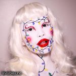 ⁦Mehron Makeup CreamBlend Stick - Body Paint (.75oz) (White)⁩ - الصورة ⁦2⁩