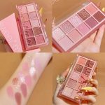 ⁦Xspring 10-Color Eyeshadow Palette, Matte & Shimmer Blendable Makeup, Waterproof Longwear Pigmented Shadows - Perfect for Travel⁩ - الصورة ⁦7⁩
