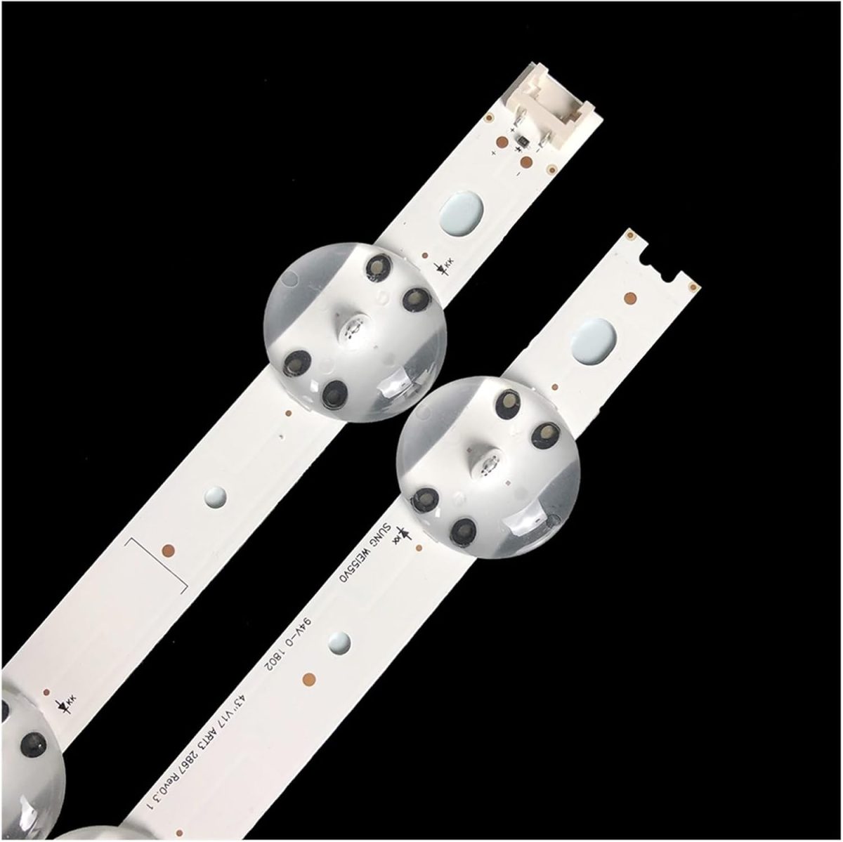 ⁦SHYHHTS 2pcs/Set 866mm 3V LED TV Backlight for L/G 43UJ 6916L-2743A 6916L-2867B 6916L2867 LED Light Strip 43LJ62000 43UJ69000 6916L-2744A⁩ - الصورة ⁦3⁩
