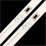قطعتان من شرائط اضاءة خلفية LED 3 فولت للتلفزيون H.ai/er 32 بوصة DS32M63-DS01-V01 560 ملم لاصلاح التلفزيون 32EU3000 32EU3100 T32BLV LE32A21J