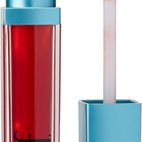 e.l.f. e. l. f. Limited Edition Aqua Beauty Radiant Gel Lip Stain- 57042 Red Orange Wash