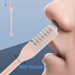 ⁦Tazweeq 5 Pcs Nostril Hair Removal Tool, 2-in-1 Nose Hair Clipper, Nostril Hair Remover Tool, Portable 360° Rotating Nose Hair Cutter with Ear Picker for Women and Men⁩ - الصورة ⁦5⁩