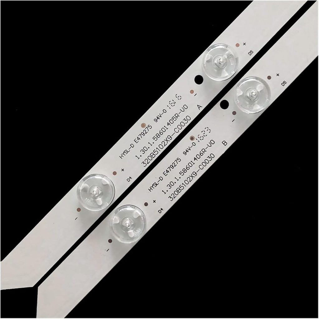 SHYHHTS 3V 1W 586mm TV LED Backlight Strip for Phi/li.co 32inch PH32B51DSGW 4Pcs/Set TV Led Backlight PH32B51DSG PH32B51DS PH32B51D PH32B5