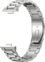 ⁦NESLIN Band Compatible with Huawei Watch Fit 4/4 pro 2025 /Fit 3 Strap, Adjustable Stainless Steel Metal Watch Band Classic Business Style Strap for Huawei Watch Fit 4 2025 Replacement Band Women Men⁩ - الصورة ⁦2⁩